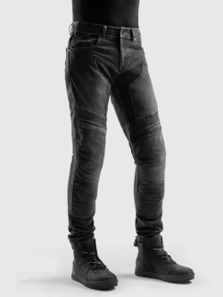 Jeansy motocyklowe Rebelhorn Eagle 4 Slim Fit czarne