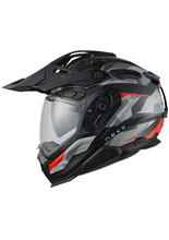 Kask adventure Nexx X.Wed 3 Trailmania szaro-czerwony matowy