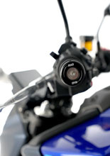 Koncówki kierownicy motocyklowej R&G Racing BMW G 310 GS/R (17-), G310RR (22-), Yamaha MT-09 (24-) srebrno-czarne