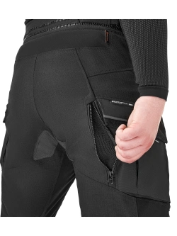 Spodnie motocyklowe tekstylne Shima Tracker czarne