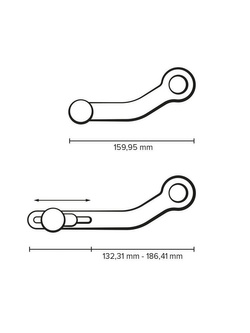 Dźwignia zmiany biegów Sw-Motech Triumph Tiger 900 / GT / Rally / Pro (19-)