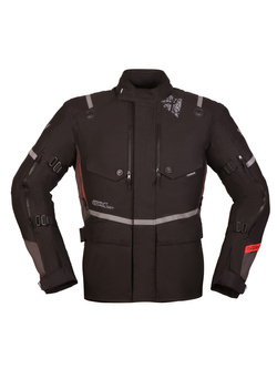 Kurtka motocyklowa tekstylna Modeka Trohn czarno-szara