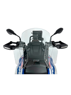 Deflektory motocyklowe WRS do szyby motocyklowej montowanej do BMW R 1300 GS (23-)/ Adventure (24-) przezroczyste