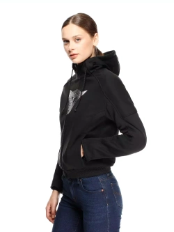 Bluza motocyklowa damska Dainese Daemon-X Safety czarna