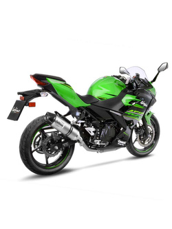 Tłumik motocyklowy LeoVince LV One Evo [Slip-On, Stainless Steel] do Kawasaki Ninja 400 (18-23)/ Z 400 (19-23)/ Ninja 500/ Z 500 (24-)