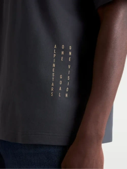 Koszulka z krótkim rękawem Alpinestars Chalk Oversized CSF szara