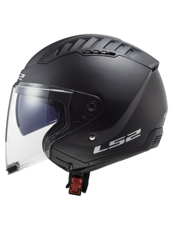 Kask otwarty LS2 OF600 Copter II Solid czarny matowy