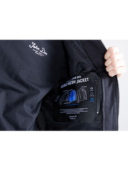 Kurtka motocyklowa tekstylna John Doe Aero Mesh czarna