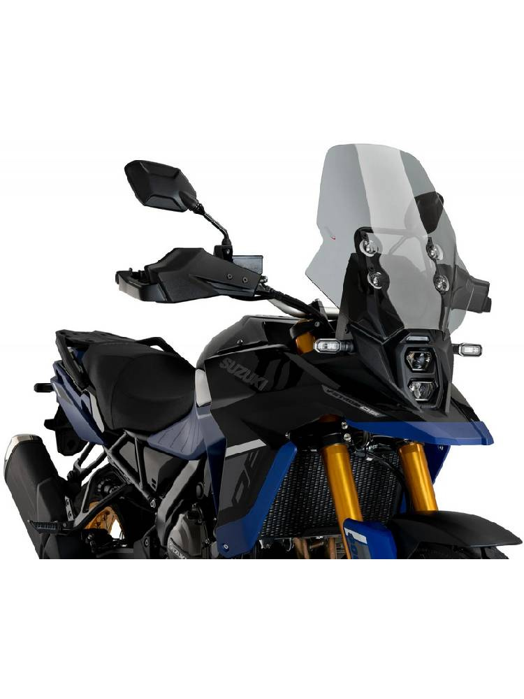Szyba motocyklowa turystyczna PUIG Suzuki DL800 V-Strom DE/TECH (23-), DL800 V-STROM SE (25-), DL800 V-STROM (24-) lekko przyciemniana