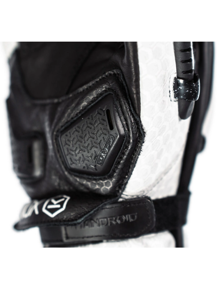 Rękawice motocyklowe Knox Handroid MK5 czarno-białe