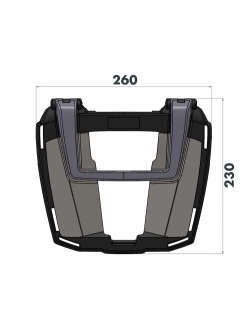 Stelaż pod kufer centralny Hepco&Becker EasyRack BMW F 900 R (25-)