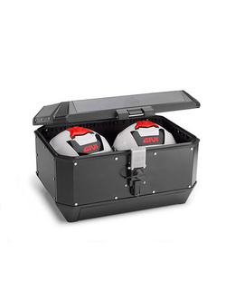 Kufer centralny aluminiowy Givi Trekker Alaska (56L) czarny