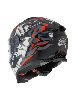Kask integralny Premier Typhoon MO 92 BM czarno-czerwono-żółty