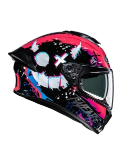 Kask integralny HJC C71 FQ20 czerwono-czarny