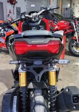 Mocowanie tablicy rejestracyjnej R&G do Hondy ADV150 (21-) czarne