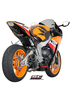 Tłumik Owalny MAT CARBON Slip-on SC-Project do Honda CBR 1000 RR [08-13]