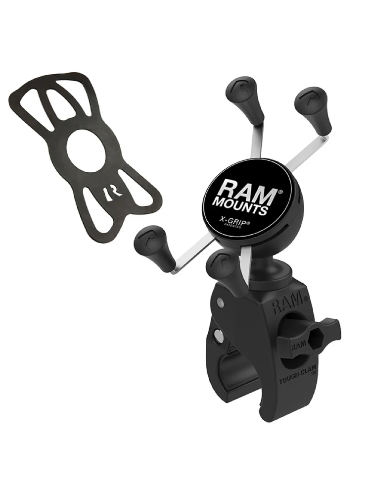 Uchwyt na telefon RAM X-Grip z klamrą zaciskową Tough-Claw