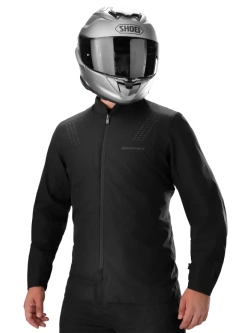 Kurtka motocyklowa tekstylna Shima STX Air G2 szaro-czarno-czerwona