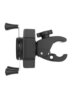 Uchwyt na telefon RAM X-Grip z adapterem tłumiącym wibracje i małą klamrą zaciskową Tough-Claw