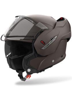 Kask szczękowy Airoh Mathisse II Color brązowy