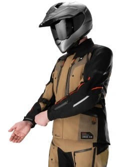 Kurtka motocyklowa tekstylna Shima Hero 3.0 G2 brązowa