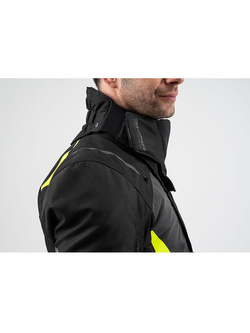 Kurtka motocyklowa tekstylna Shima Runner czarno-fluo