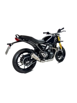 Tłumik motocyklowy IXRACE MK2 Triumph Speed/ Scrambler 400 (24-)/ Thruxton (25) stalowy [z homologacją]