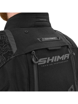 Kurtka motocyklowa tekstylna Shima Tracker czarna