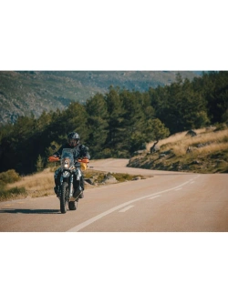 Kask adventure Nexx X.Lifecountry Terra szaro-czarno-czerwony matowy