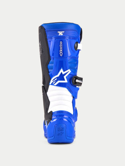 Buty enduro dziecięce Alpinestars MX Tech 7S niebiesko-czarno-białe