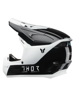 Kask enduro dziecięcy Thor Fleet Storm czarno-biały