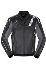 Kurtka motocyklowa skórzana Spidi DP-Progressive czarno-biała