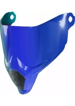 Szybka do kasku Icon Ultraflite model Ultrashield lustrzana niebieska