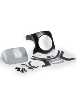 Szyba motocyklowa Puig Retro Moto Guzzi V7 III 750 (17-22)/ Triumph Bonnevile Speedmaster (18-) lekko przyciemniana