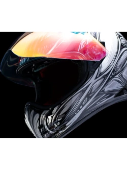Kask integralny Icon Domain Nouveau szary