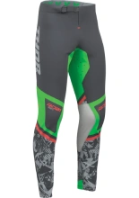 Spodnie cross Thor Sportmode Punkd szaro-zielone