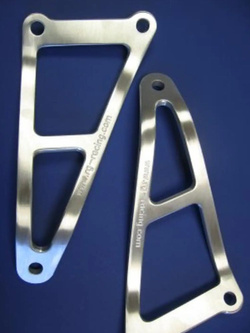 Mocowanie wydechu R&G do Suzuki GSX-R 1000 (05-06) srebrne