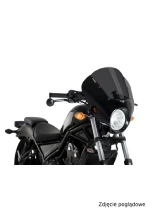 Półowiewka motocyklowa sportowa PUIG Dark Night Honda CMX 500 Rebel (17-19) mocno przyciemniana matowa