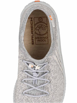 Buty damskie Brubeck Barefoot Merino jasnoszary