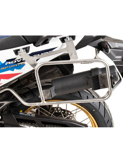 Stelaż boczny do kufrów Cutout Xplorer 40/37 Hepco&Becker do Hondy CRF 1100L Africa Twin Adventure Sports (24-) stal nierdzewna