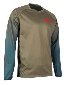 Bluza enduro Klim XC Lite zielono-niebieska