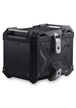 Zestaw: kufer centralny TRAX ADV + stelaż Adventure-rack SW-Motech Suzuki SV 650/ S (03-08)/ SV 1000/ S (03-05) [poj.: 38 l] czarny