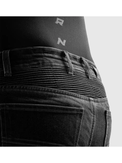 Jeansy motocyklowe Rebelhorn Eagle 4 Slim Fit czarne
