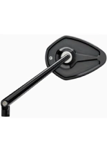 Lusterko motocyklowe uniwersalne Motogadget Mo.view Sport aluminiowe, czarne [długość ramienia: 150 mm]