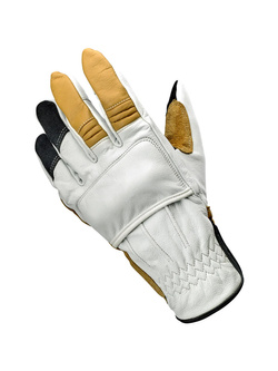 Rękawice motocyklowe Biltwell Belden szaro-brązowe