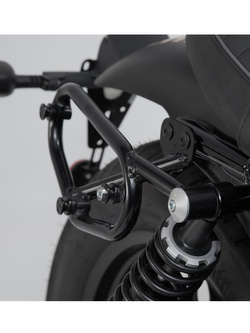 Zestaw sakw bocznych LEGEND GEAR LC2 ze stelażami do Moto Guzzi V9 Roamer/Bobber (15-) [pojemność: 2 x 13,5 L]