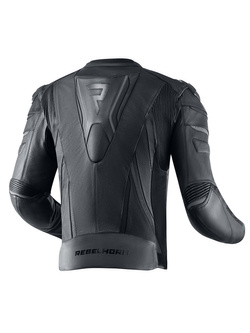 Kurtka motocyklowa skórzana Rebelhorn Fighter czarna