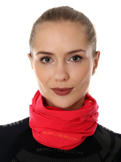 Komin unisex Brubeck Merino różowy