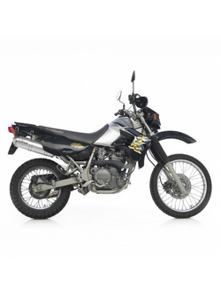 Tłumiki motocyklowe LeoVince LV-X stalowy Kawasaki KLR 650 (97-22) [z homologacją]