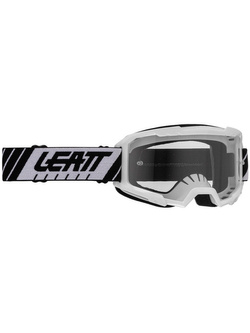 Gogle motocyklowe z przezroczystą szybą Leatt Vizion 2.5 białe